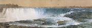 Frederic E.Church Horseshor Falls,Niagara oil on canvas